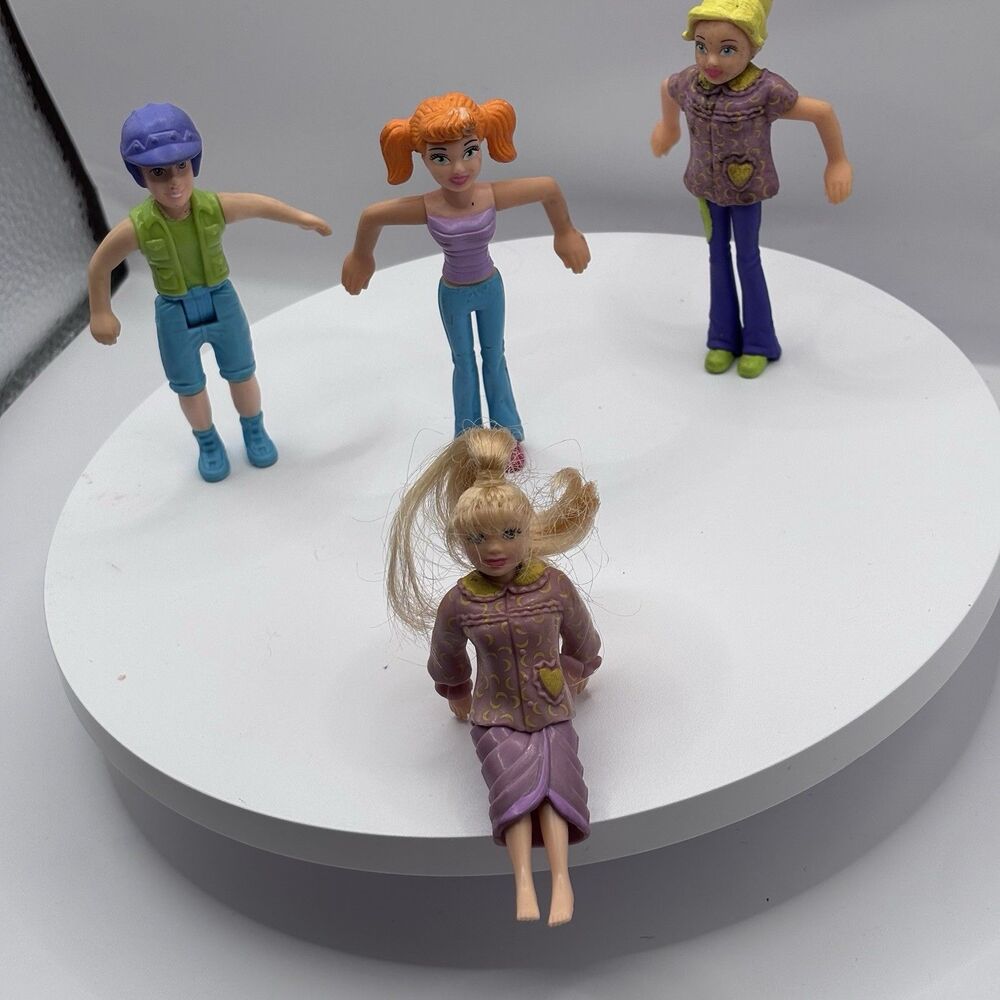 Polly Pocket Figures from Mc Donalds Happy Meal Toy  2003 and 2006 Collectibles